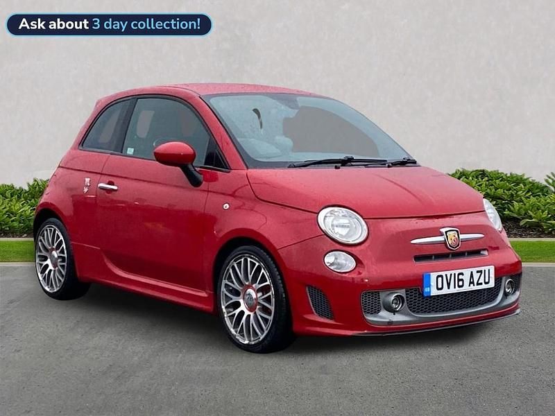 Red Used 2016 Abarth 595 Turismo Hatchback | £7,733 (Good price) - Image 1/4