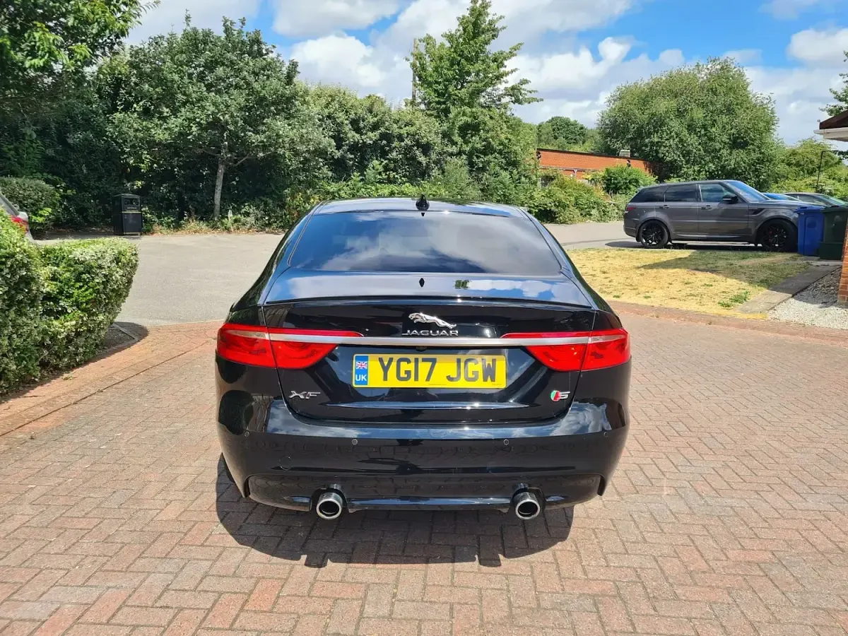 Used Jaguar XF S 300 HP (220 kW) 2017 Black Sedan