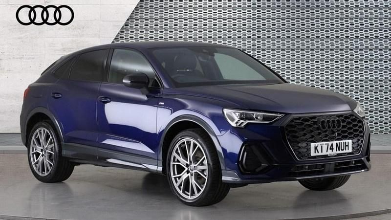 Used Audi Q3 Black Edition 150 HP (110 kW) 2025 Blue SUV