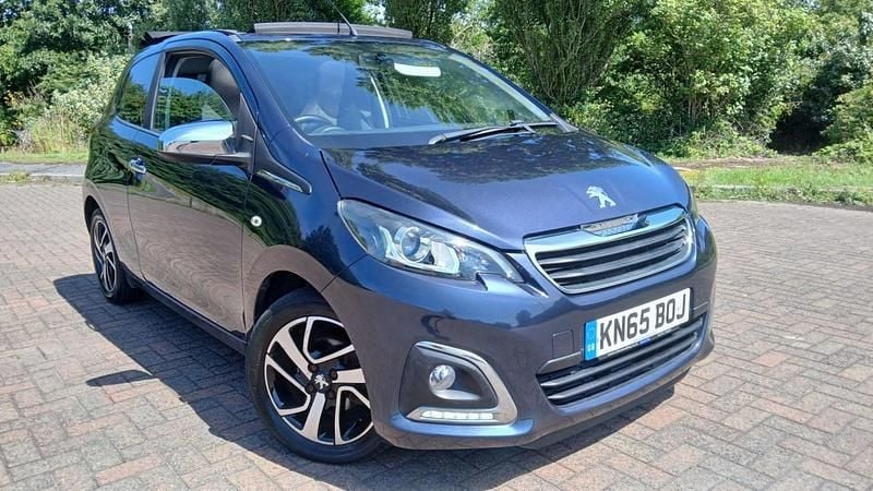 Blue Used 2015 Peugeot 108 Allure Hatchback | £4,995 (Fair price) - Image 1/4
