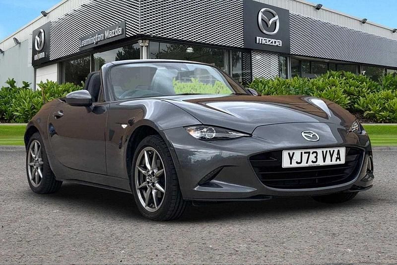 Grey Used 2023 Mazda MX5 Exclusive-Line Cabriolet | £22,490 (Fair price) - Image 1/3