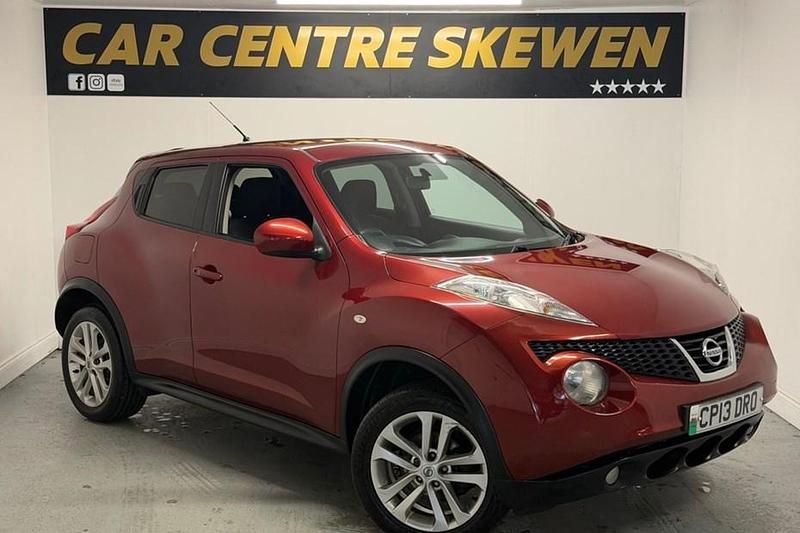 Used Nissan Juke Acenta 110 HP (80 kW) 2013 Red SUV