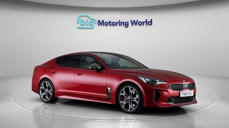 Red Used 2018 Kia Stinger Hatchback | £20,500 (Fair price) - Image 1/4