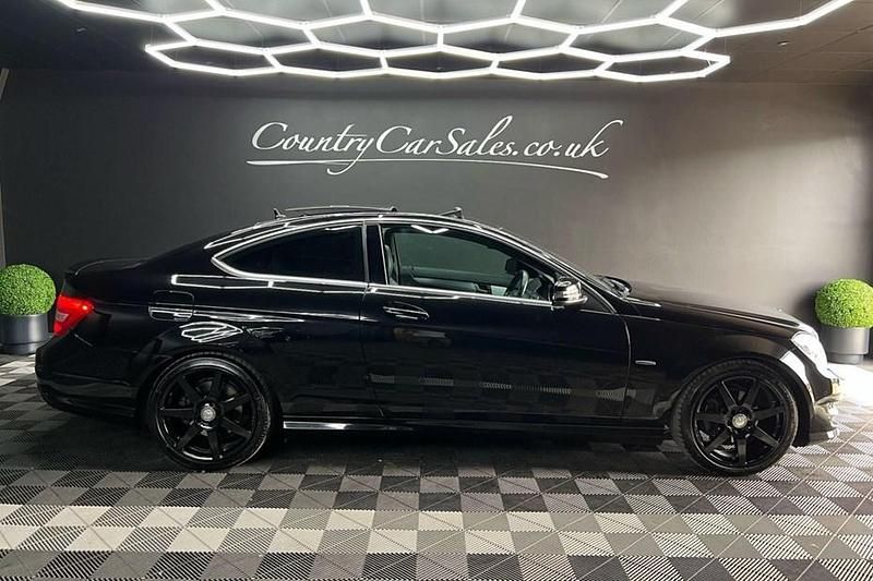 Black Used 2014 Mercedes C250 Sport Edition Coupe | £7,990 (Good price) - Image 1/1