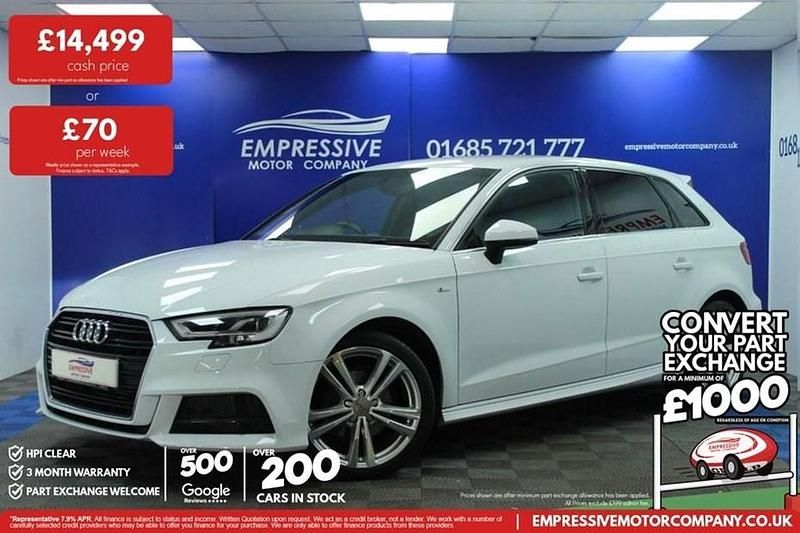Used Audi A3 S-Line 116 HP (85 kW) 2019 Sedan