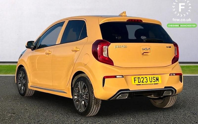 Used Kia Picanto Advance 67 HP (49 kW) 2023 Yellow Hatchback