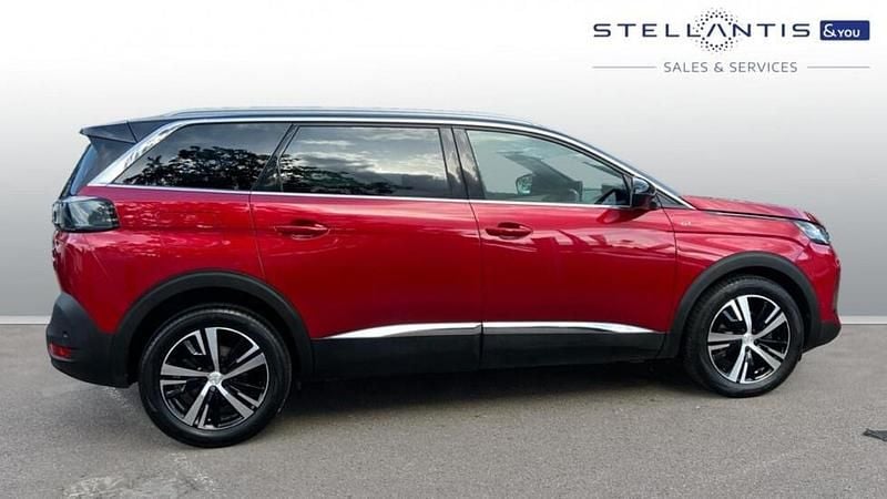 Red Used 2022 Peugeot 5008 GT MPV | £22,720 (Fair price) - Image 1/4