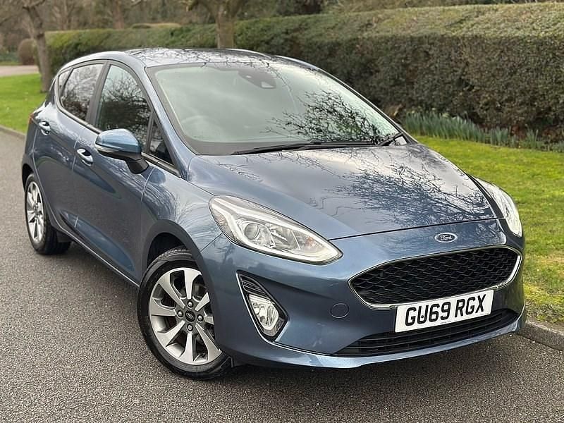 Used Ford Fiesta Trend 85 HP (62 kW) 2019 Blue Hatchback