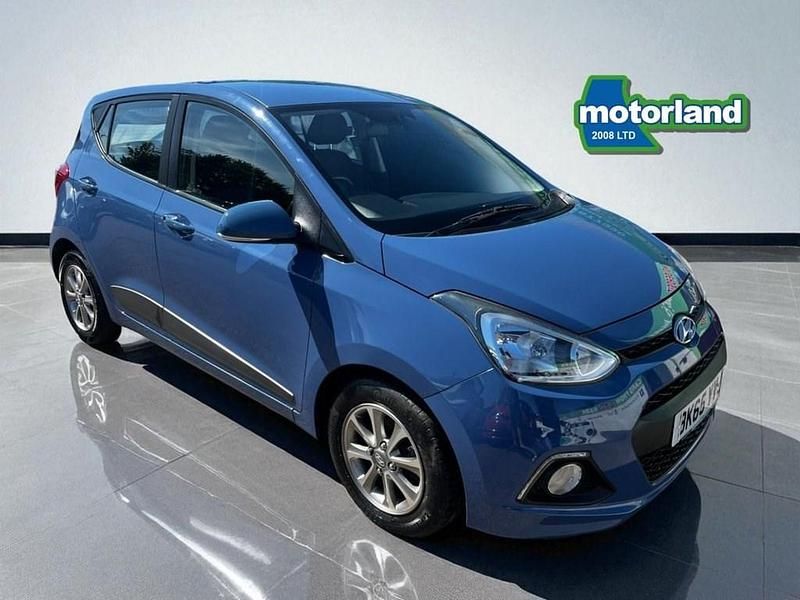 Blue Used 2015 Hyundai i10 Premium Hatchback | £5,999 (Expensive) - Image 1/3