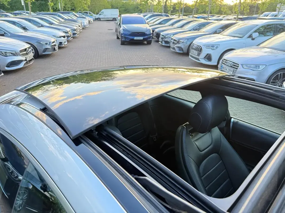 Used Mercedes C200 AMG line 2015 Silver Coupe