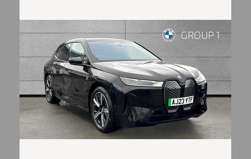 Black Used 2023 BMW iX M Sport SUV | £34,475 (Good price) - Image 1/4