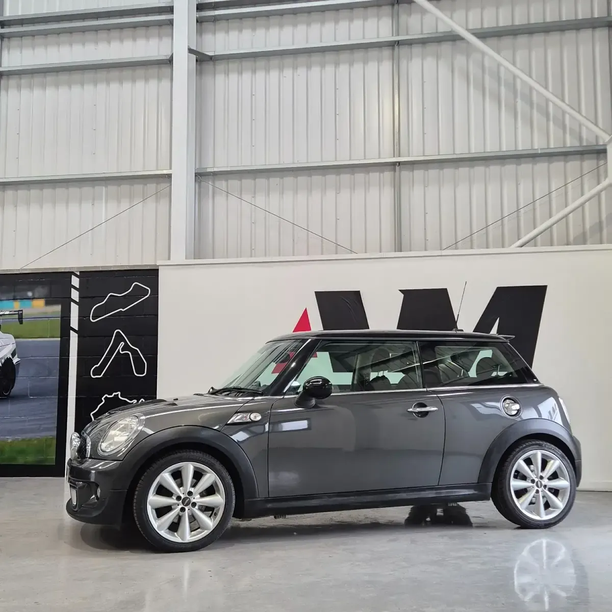 Usado Mini Cooper S Hatch 2012 Cinzento Citadino