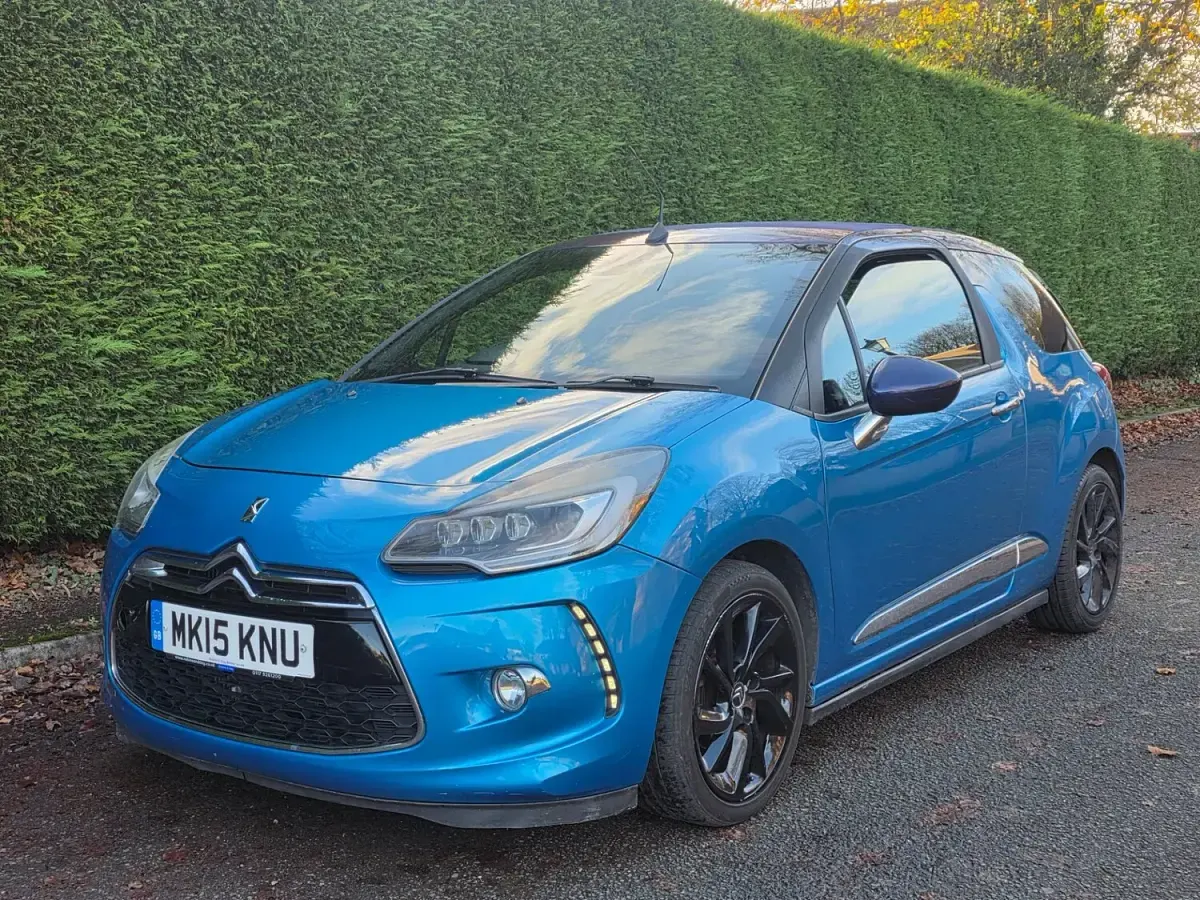 Used Citroën DS3 Cabriolet 2015 Blue Cabriolet