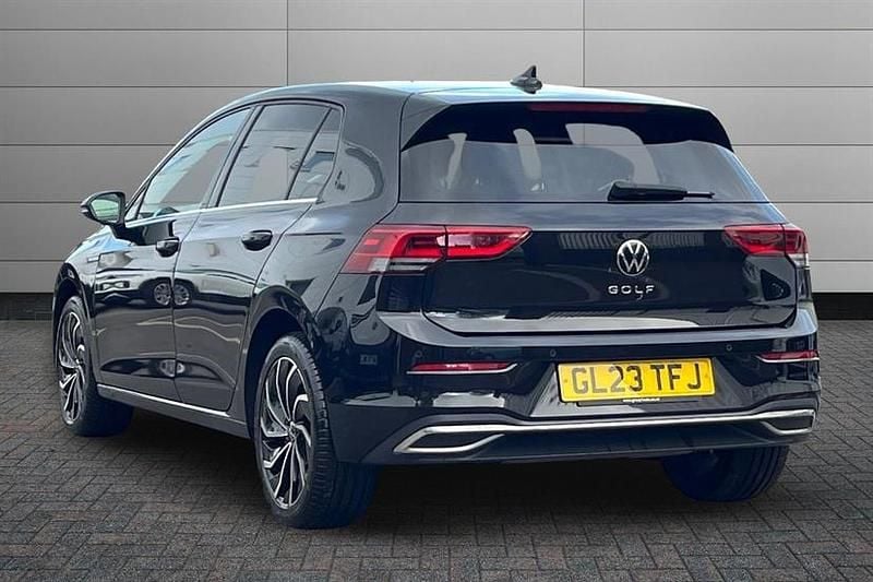 Used VW Golf VIII Edition 130 HP (95 kW) 2023 Black Hatchback