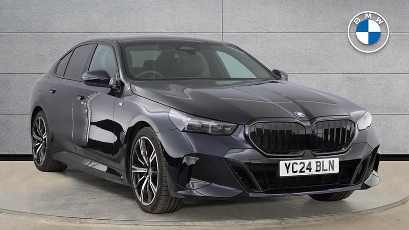 Black Used 2024 BMW 550e M Sport Sedan | £58,950 - Image 1/4