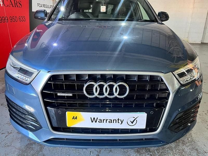 Used Audi Q3 S-line plus 180 HP (132 kW) 2016 Blue SUV