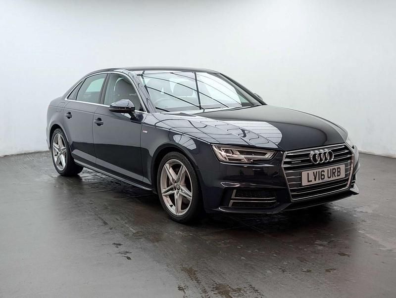 Begagnad Audi A4 S-Line 2016 Blå Sedan