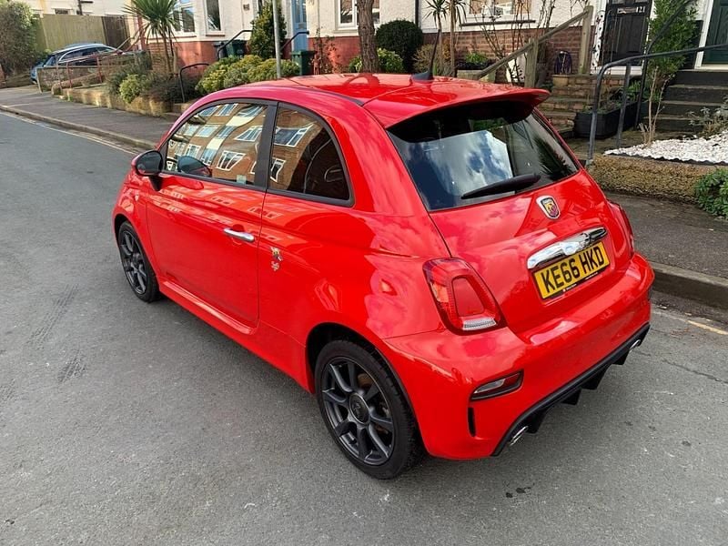 Used Abarth 595 145 HP (106 kW) 2017 Red Hatchback