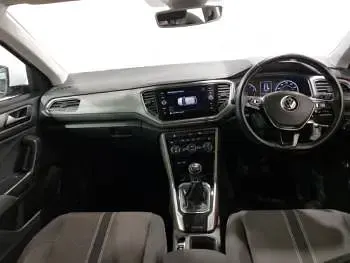 Used VW T-Roc Design 110 HP (80 kW) 2021 Black SUV
