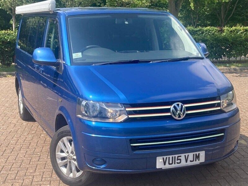 Blue Used 2015 VW T5 SE Van | £22,995 (Fair price) - Image 1/4