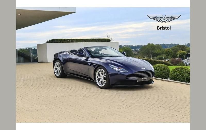 Used Aston Martin DB11 502 HP (369 kW) 2018 Blue Cabriolet