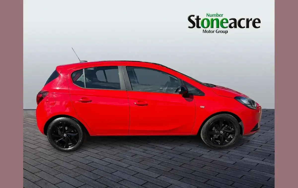 Used Vauxhall Corsa 73 HP (53 kW) 2019 Red Hatchback