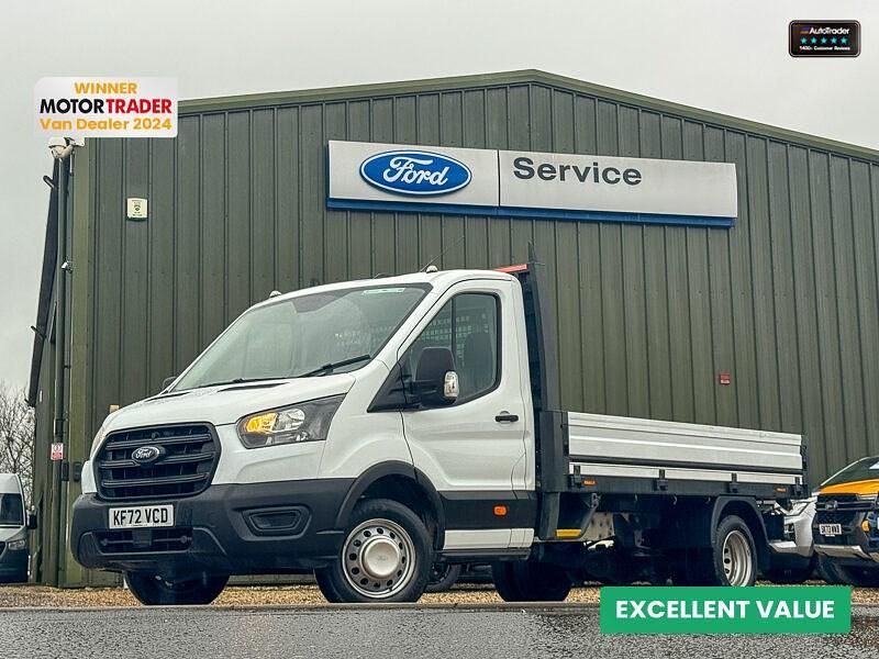 Used Ford Transit 130 HP (95 kW) 2023 White Cabriolet