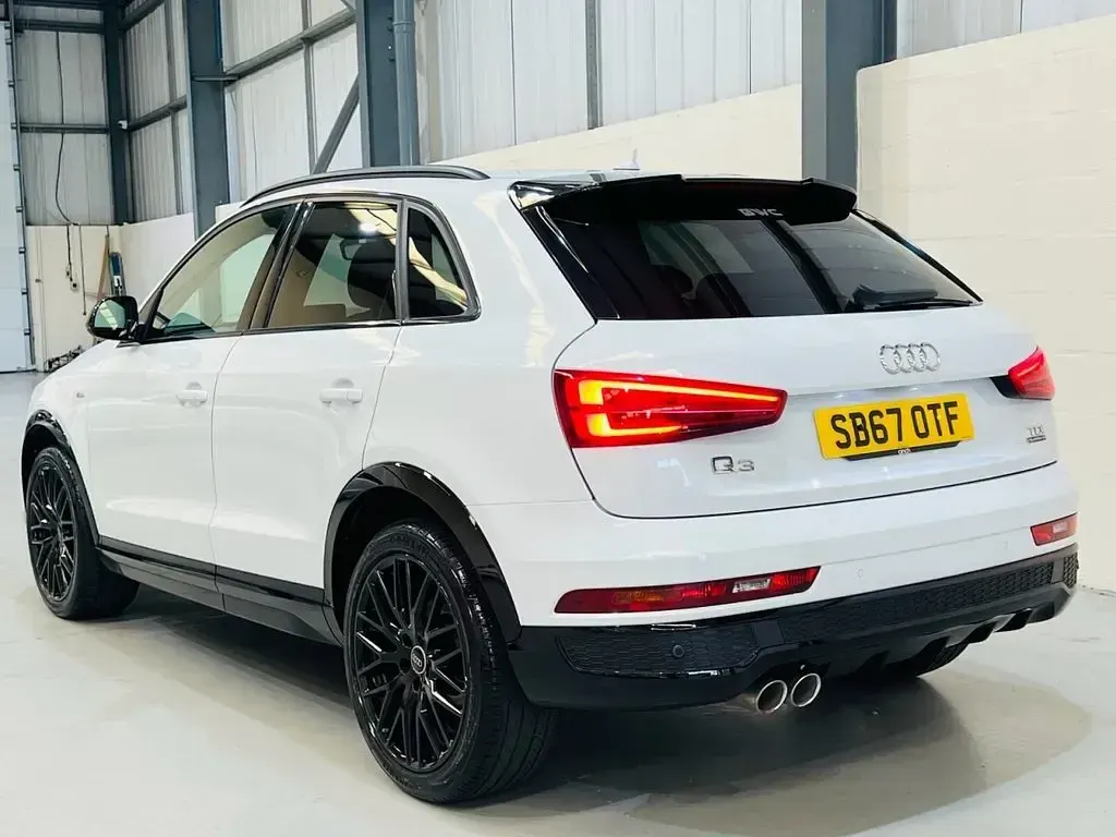 Used Audi Q3 Black Edition 150 HP (110 kW) 2017 White SUV