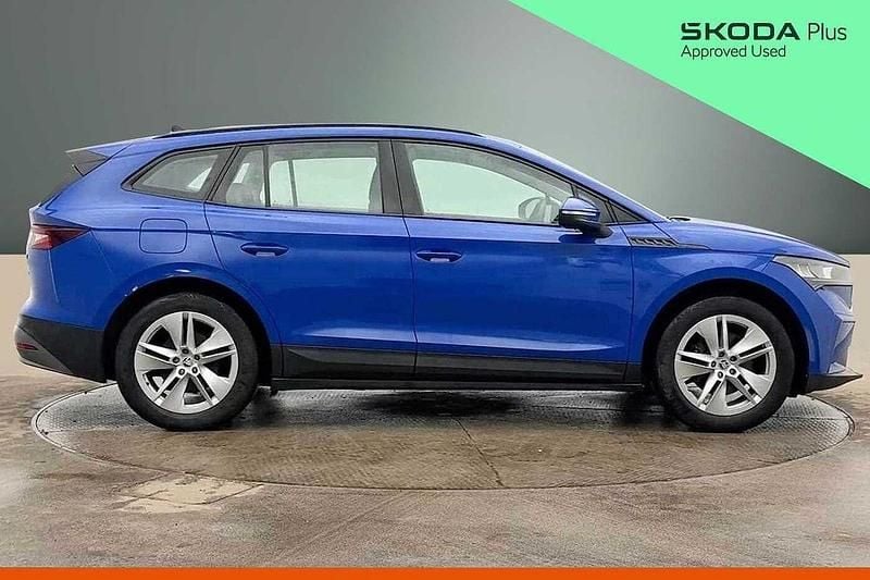 Used Skoda Enyaq iV ecoSuite 131 kW (179 HP) 2022 Energy blue SUV