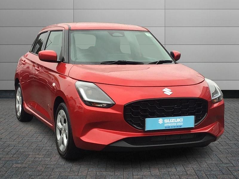 Used Suzuki Swift 82 HP (60 kW) 2025 Premium metallic  burning red pearl Hatchback