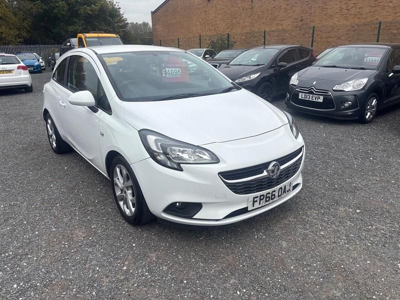 White Used 2016 Vauxhall Corsa Design Edition Hatchback | £3,595 (Super price) - Image 1/4