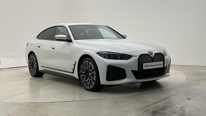 White Used 2024 BMW i4 M Sport Sedan | £36,985 (Fair price) - Image 1/4
