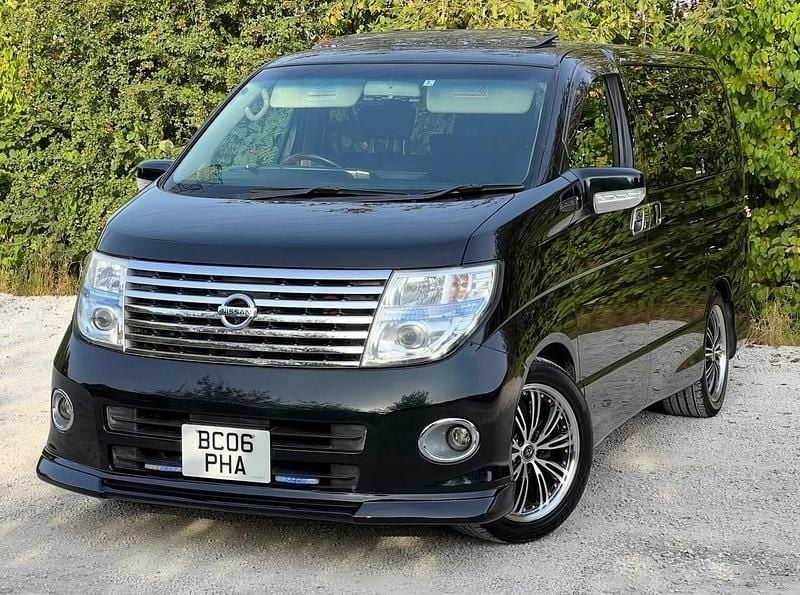 Used Nissan Elgrand 2023 Black MPV