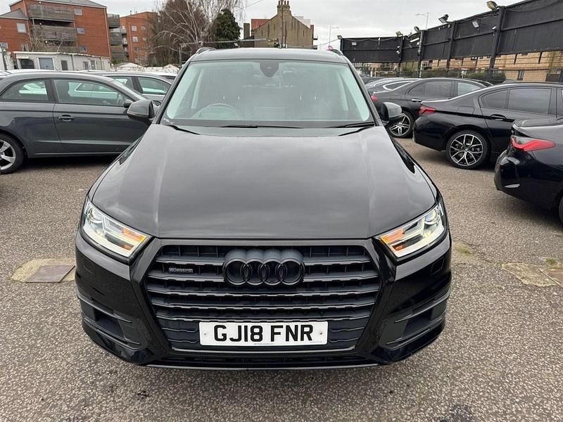 Used Audi Q7 Comfort 218 HP (160 kW) 2018 Black SUV
