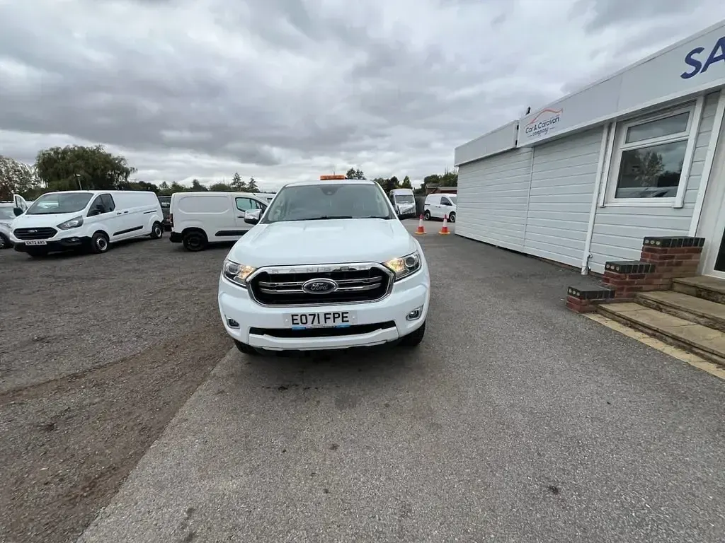 Begagnad Ford Ranger XLT 2021 Vit Pickup