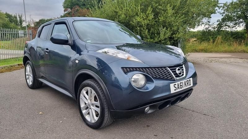 Used Nissan Juke Acenta 190 HP (139 kW) 2011 Blue SUV