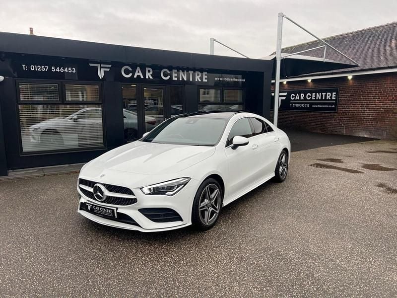 Used Mercedes CLA220 AMG Line Premium Plus 190 HP (139 kW) 2021 White Sedan
