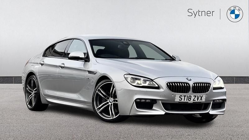 Silver Used 2018 BMW 640 M Sport Coupe | £22,250 (Fair price) - Image 1/4