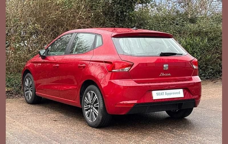 Used Seat Ibiza SE Technology 94 HP (69 kW) 2022 Red Hatchback