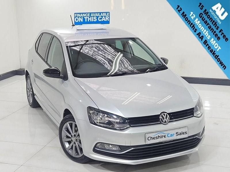Silver Used 2015 VW Polo Design Hatchback | £5,795 (Fair price) - Image 1/3