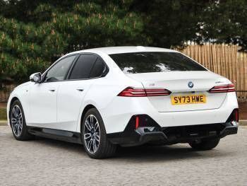 Used BMW i5 M Sport 250 kW (340 HP) 2023 White Sedan