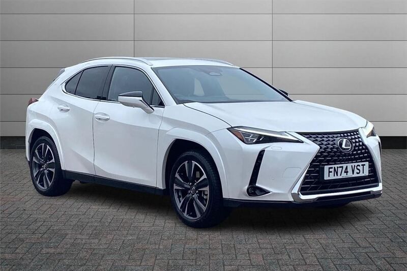 Sonic white Used 2024 Lexus UX 300h SUV | £41,795 (Expensive) - Image 1/4