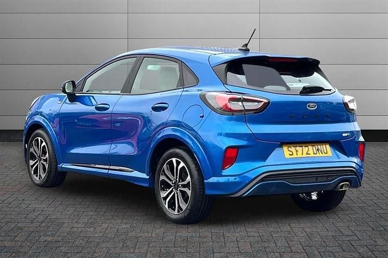 Used Ford Puma ST-Line 125 HP (91 kW) 2022 Desert island blue SUV