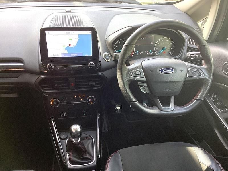 Used Ford Ecosport ST-Line 125 HP (91 kW) 2019 Black SUV