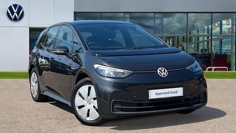 Manganese grey metallic black Used 2022 VW ID.3 Pro Hatchback | £14,829 (Good price) - Image 1/4