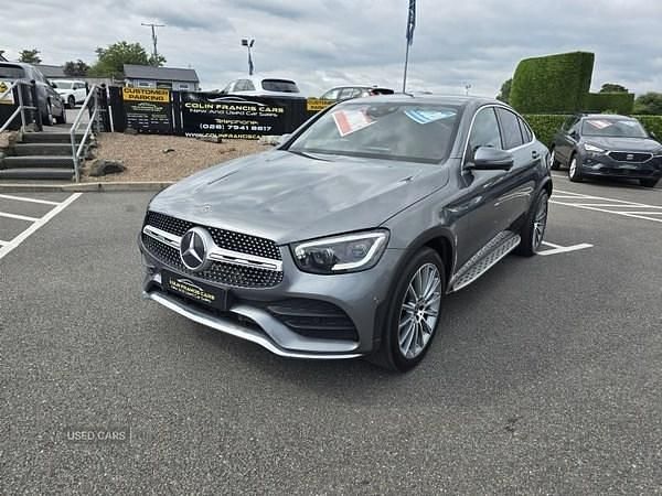Grey Used 2020 Mercedes GLC220 AMG Line Premium Coupe | £29,950 (Expensive) - Image 1/4