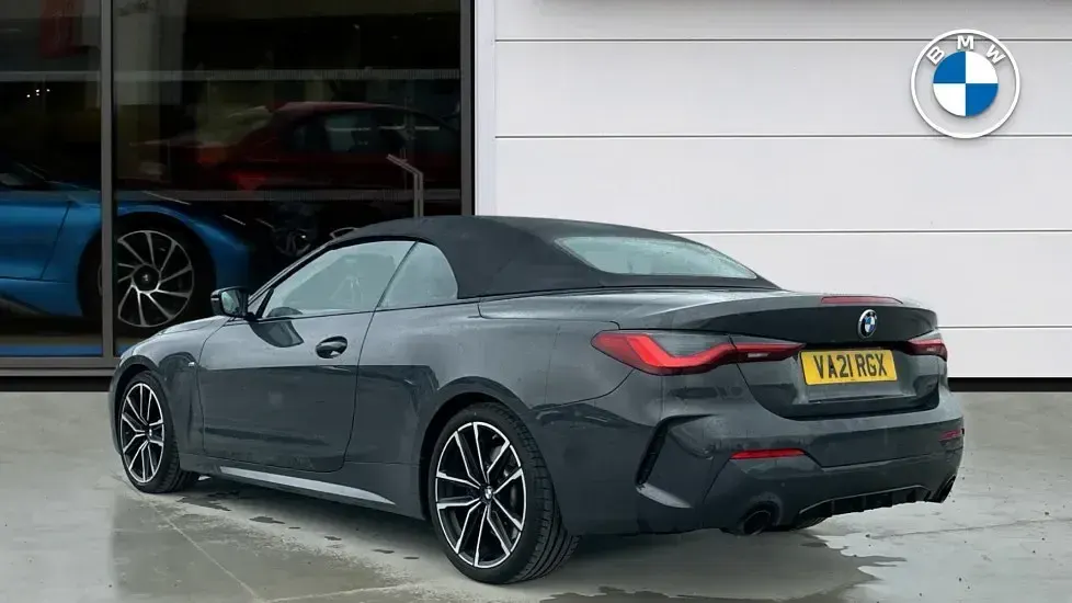 Used BMW 420 M Sport 181 HP (133 kW) 2021 Grey Cabriolet