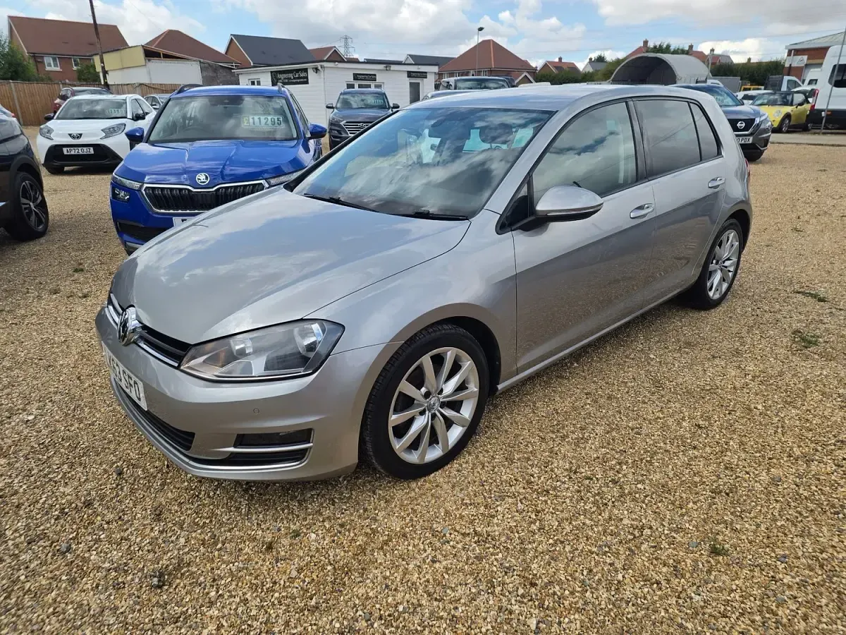 Used VW Golf VII GT 150 HP (110 kW) 2013 Silver Hatchback
