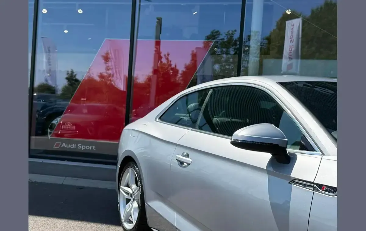 Used Audi A5 S-Line 147 HP (108 kW) 2020 Silver Coupe