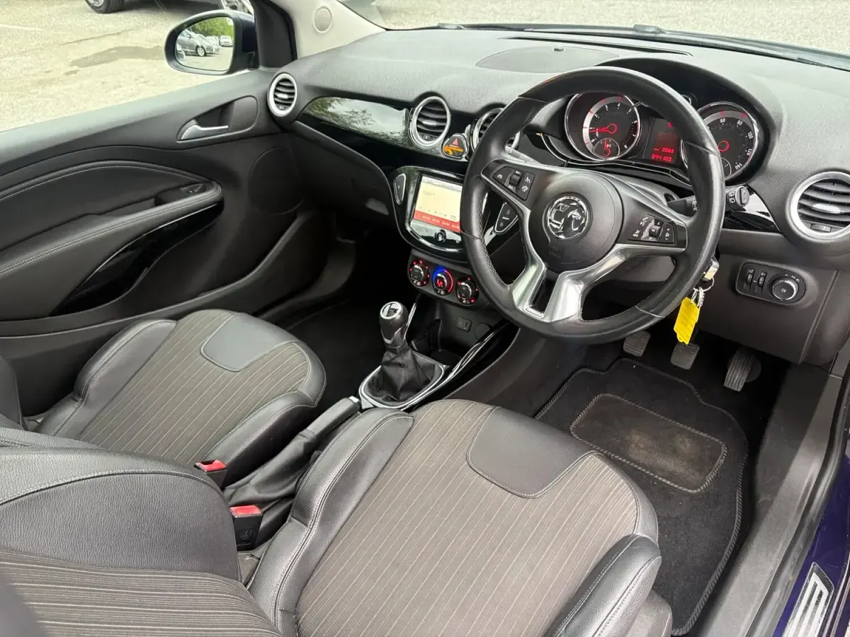 Used Vauxhall Adam Glam 2013 Blue Hatchback